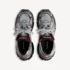 Ανδρικά Sneakers με ντεγκραντέ σε γκρι/κόκκινο/μαύρο