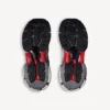 Ανδρικά Sneakers με ντεγκραντέ σε γκρι/κόκκινο/μαύρο