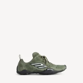 Ανδρικά Sneakers Monday Ultra σε χρώματα χακί/λευκό/μαύρο