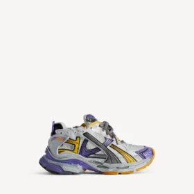 Ανδρικά Sneakers σε μωβ/πορτοκαλί/γκρι