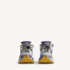 Ανδρικά Sneakers σε μωβ/πορτοκαλί/γκρι