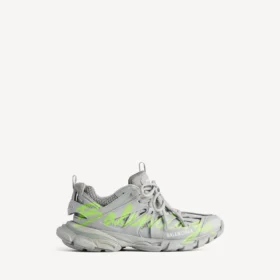 Ανδρικά Sneakers Track Signature σε γκρι/κίτρινο νέον