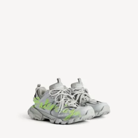 Ανδρικά Sneakers Track Signature σε γκρι/κίτρινο νέον