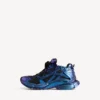 Ανδρικά Sneakers τρεξίματος με ιριδίζον φινίρισμα σε μπλε χρώμα