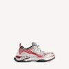 Ανδρικά Sneakers Triple S.2 σε γκρι/κόκκινο/λευκό
