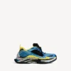Ανδρικά Sneakers Triple S.2 σε μπλε/λευκό/κίτρινο