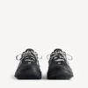 Ανδρικά Sneakers τύπου «Hamptons» με φθαρμένη εμφάνιση σε μαύρο χρώμα