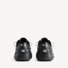 Ανδρικά Sneakers τύπου «Hamptons» με φθαρμένη εμφάνιση σε μαύρο χρώμα