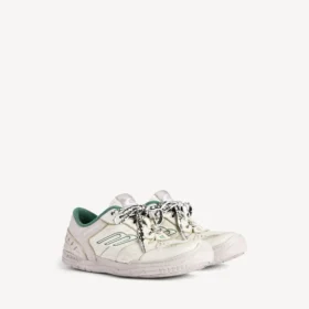 Ανδρικά Sneakers τύπου «Hamptons» με μέτρια φθορά σε μπεζ/πράσινο