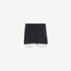 Ανδρικά σορτς techwear σε μπλε ναυτικό/λευκό