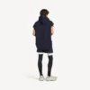 Ανδρικά σορτς techwear σε μπλε ναυτικό/λευκό