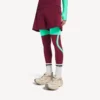 Ανδρικά σορτς techwear σε μπορντό/ακουα