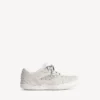 Ανδρικά σουέτ Sneakers «Hamptons» σε υπόλευκο/μαύρο