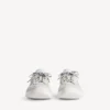 Ανδρικά σουέτ Sneakers «Hamptons» σε υπόλευκο/μαύρο