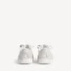 Ανδρικά σουέτ Sneakers «Hamptons» σε υπόλευκο/μαύρο