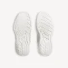 Ανδρικά σουέτ Sneakers «Hamptons» σε υπόλευκο/μαύρο