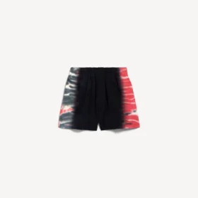 Ανδρικά βερμούδες «Extreme Tie Dye» κανονικής εφαρμογής σε μαύρο χρώμα