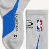 Ανδρικές κάλτσες Balenciaga | Συνεργασία με την NBA σε χρώμα βρώμικο λευκό