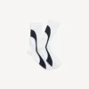 Ανδρικές τεχνικές κάλτσες Techwear σε λευκό/ναυτικό μπλε