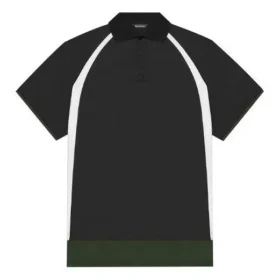 Ανδρική Μπλούζα Balenciaga FW21 Casual αθλητική με διπλή στρώση και κοντά μανίκια, μαύρη 661507TKVA51042