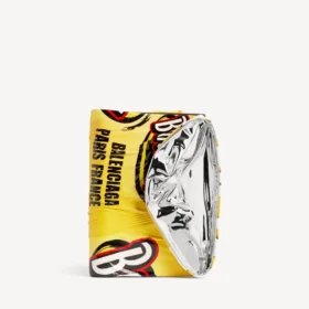 Ανδρική θήκη διαβατηρίου «Chips» σε κίτρινο χρώμα