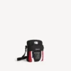 Ανδρική τσάντα Balenciaga | Explorer Crossbody σε συνεργασία με την NBA σε μαύρο/λευκό/κόκκινο βερμίλιο