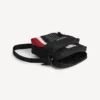 Ανδρική τσάντα Balenciaga | Explorer Crossbody σε συνεργασία με την NBA σε μαύρο/λευκό/κόκκινο βερμίλιο