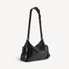 Ανδρική τσάντα crossbody Le City με πολλές τσέπες, μεσαίου μεγέθους, σε μαύρο χρώμα