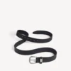 Ανδρική ζώνη κοστουμιού σε μαύρο χρώμα