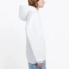 Ανδρικό Balenciaga Back Alphabet με κουκούλα, μακρυμάνικο, λευκό 556113TAV379000