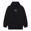 Ανδρικό Balenciaga FW21 Φαρδύ, χαλαρό, με κουκούλα και μακριά μανίκια, μαύρο 651799TJV910107