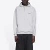 Ανδρικό Balenciaga FW21 με τύπωμα λογότυπου, μακρυμάνικο, γκρι 600583TIV841167