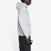 Ανδρικό Balenciaga FW21 με τύπωμα λογότυπου, μακρυμάνικο, γκρι 600583TIV841167