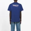 Ανδρικό Balenciaga με εκτύπωση «Political Campaign», κοντομάνικο, βασιλικό μπλε 508203TAV444540