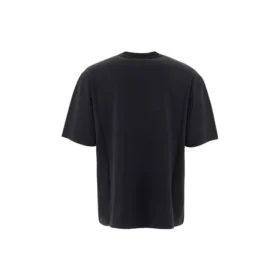 Ανδρικό Balenciaga με κυκλικό λογότυπο BB Alphabet, κοντό μανίκι, μαύρο 641614TJV761000 Ανδρικό Balenciaga με κυκλικό λογότυπο BB Alphabet, κοντό μανίκι, μαύρο 641614TJV761000
