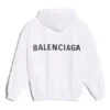 Ανδρικό Balenciaga με λογότυπο στην πλάτη, λευκό 556143TAV379000