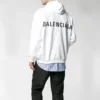 Ανδρικό Balenciaga με λογότυπο στην πλάτη, λευκό 556143TAV379000