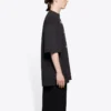 Ανδρικό Balenciaga με τύπωμα, μεγάλο, κοντομάνικο, μαύρο 641614TJV781000