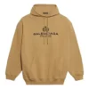 Ανδρικό Balenciaga Paris Laurel Fleece με τύπωμα, χακί 570811TIV259605