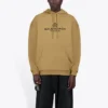Ανδρικό Balenciaga Paris Laurel Fleece με τύπωμα, χακί 570811TIV259605