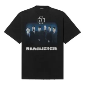 Ανδρικό Balenciaga Rammstein Germany Band Crossover κοντομάνικο μαύρο 651795TLV511000 Ανδρικό Balenciaga Rammstein Germany Band Crossover κοντομάνικο μαύρο 651795TLV511000