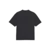 Ανδρικό Balenciaga Retro Knit BB Paris Printing με κοντά μανίκια, μαύρο 594579TGV601000