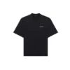Ανδρικό Balenciaga Retro Sports Logo με κοντά μανίκια, μαύρο 641614TJVL41000