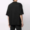 Ανδρικό Balenciaga SS21 Casual με τύπωμα, φαρδύ, κοντομάνικο, μαύρο 641614TJV801070