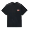 Ανδρικό Balenciaga SS21 Flame Retro κοντομάνικο μαύρο 656978TKV701076