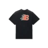 Ανδρικό Balenciaga SS21 Flame Retro κοντομάνικο μαύρο 656978TKV701076