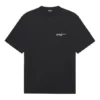 Ανδρικό Balenciaga SS21 με κεντημένο λογότυπο, κοντομάνικο, μαύρο 641675TKV861070