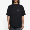 Ανδρικό Balenciaga SS21 με κεντημένο λογότυπο, κοντομάνικο, μαύρο 641675TKV861070