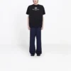 Ανδρικό Balenciaga SS21 με μοτίβο λογότυπου B Alphabet, κοντομάνικο, μαύρο 570803TFV761000