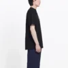 Ανδρικό Balenciaga SS21 με μοτίβο λογότυπου B Alphabet, κοντομάνικο, μαύρο 570803TFV761000